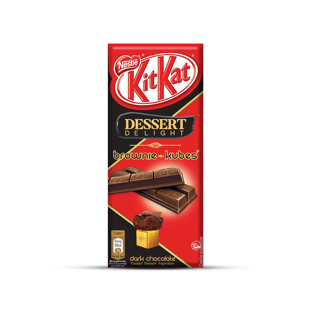 KITKAT BROWNIE KUBES 50g